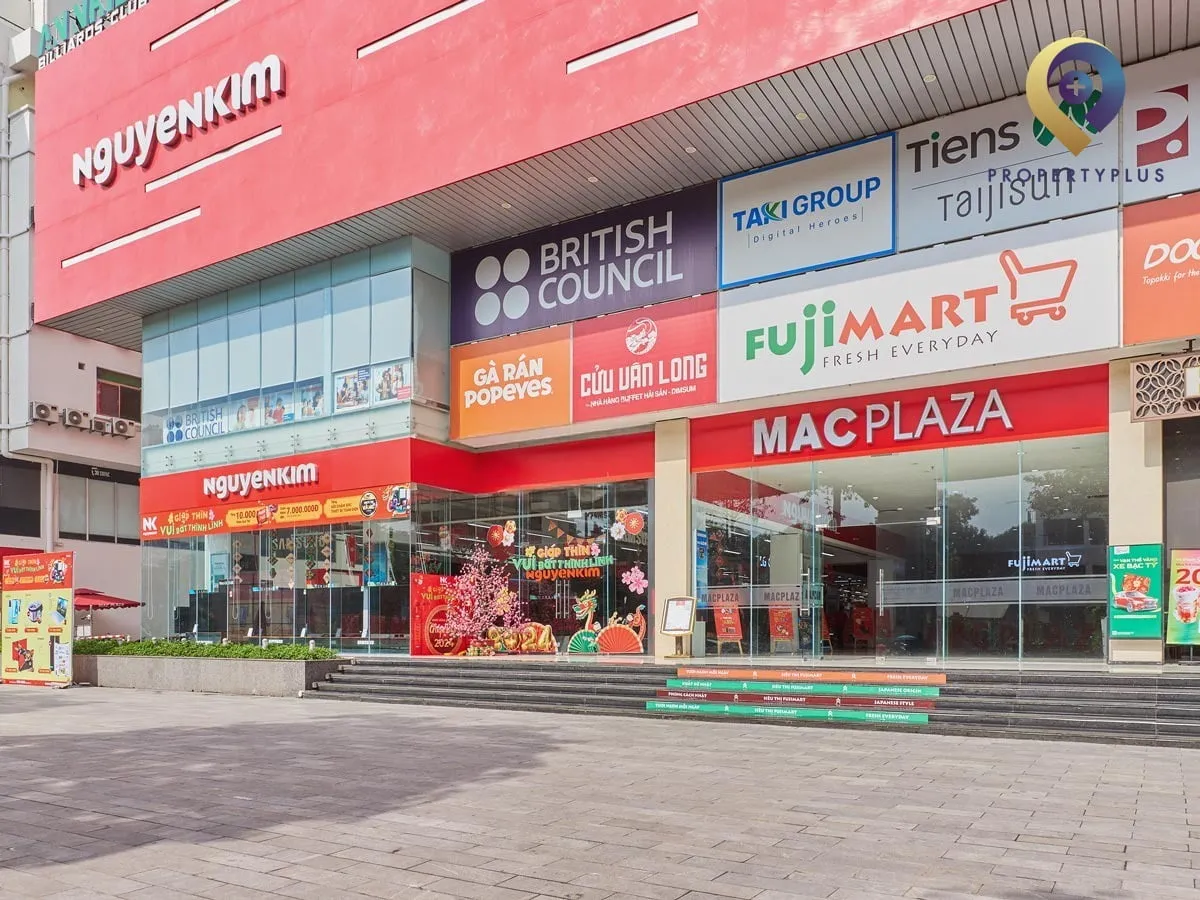 Entrance lobby of MAC Plaza building in Hanoi
